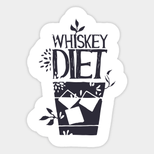 Whiskey Diet Sticker
